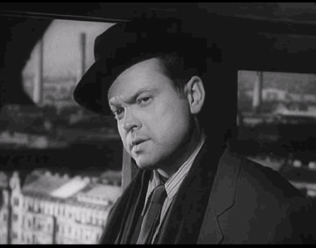 Orson Welles auf dem Riesenrad